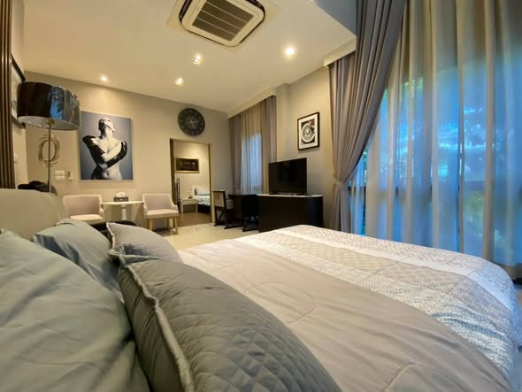 bedroom of 19/59 The City Pattanakarn