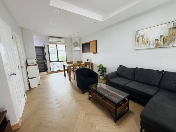 living room of ทาวน์โฮม 3 ชั้น