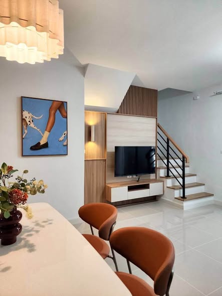 living room of พลีโน่ สุขุมวิท-บางนา 3 Pleno Sukhumvit-Bangna 3