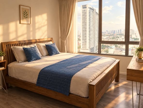 bedroom of 333 Riverside