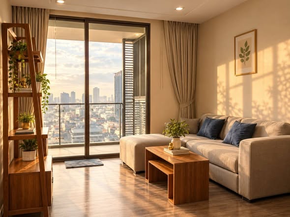 living room of 333 Riverside