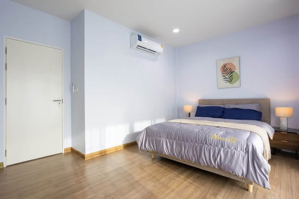 bedroom of บ้านกลางเมือง นาคนิวาส34