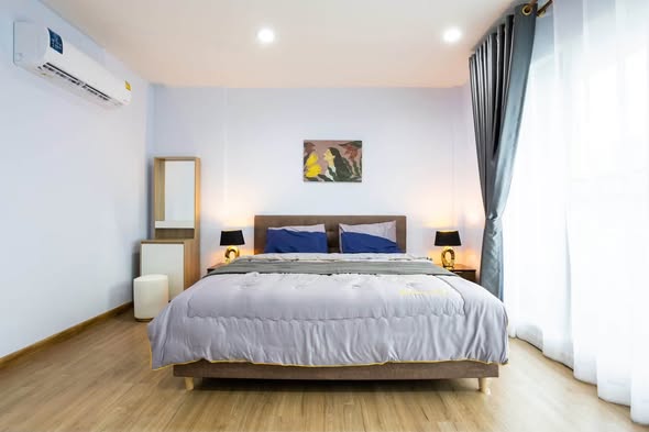 bedroom of บ้านกลางเมือง นาคนิวาส34