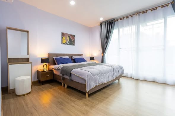 bedroom of บ้านกลางเมือง นาคนิวาส34