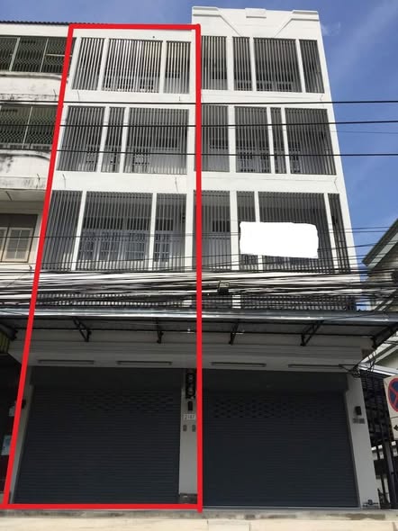 fire escape of อาคารพาณิชย์ 4 ชั้น