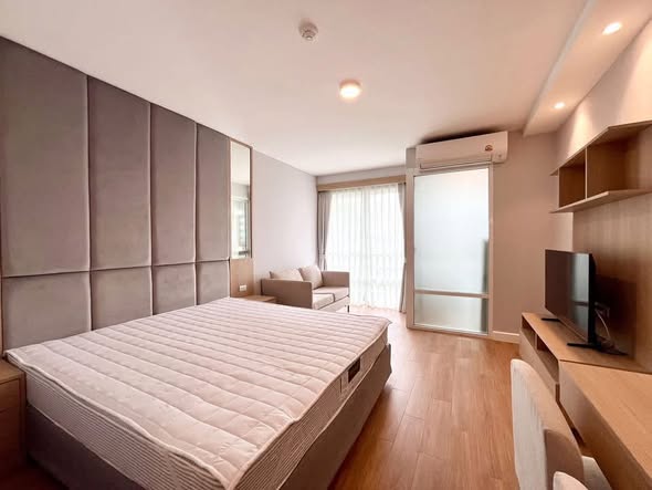 bedroom of ไอเฮ้าท์คอนโดพระราม9-เอกมัย(ตึกA)