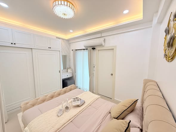 bedroom of 9 Karat Condos Pattaya