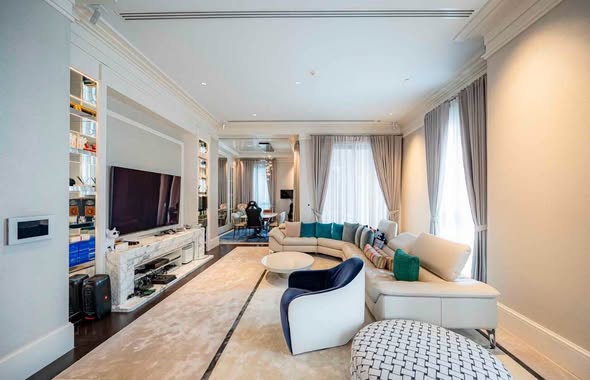 living room and bedroom of 98 Wireless
