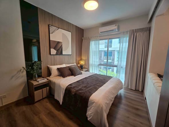 bedroom of A Space ID Asok-Ratchada