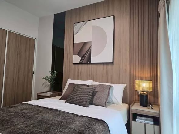 bedroom of A Space ID Asok-Ratchada