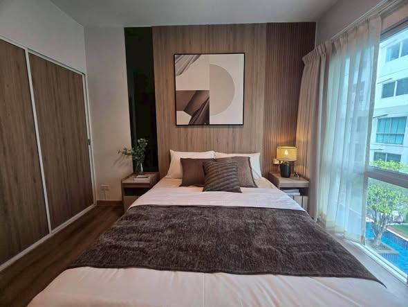 bedroom of A Space ID Asok-Ratchada