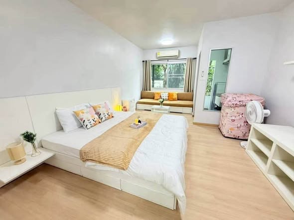 bedroom of A Space ME Sukhumvit 77