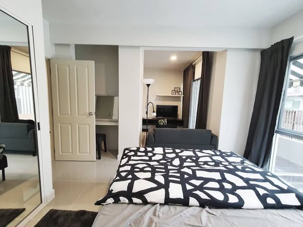 bedroom of A Space ME Sukhumvit 77