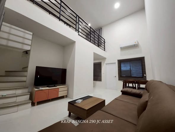 bedroom and living room of Altitude Kraf Bangna