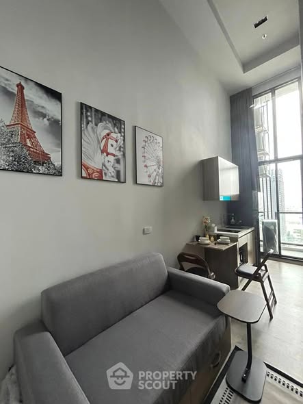 living room of Altitude Unicorn Sathorn