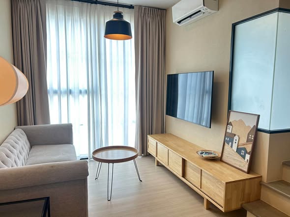 living room and bedroom of Anasiri Ramkhamhaeng