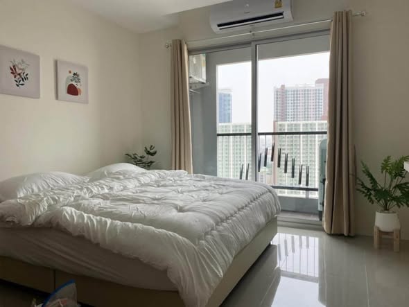 bedroom of ASAKAN Tower Srinagarindra
