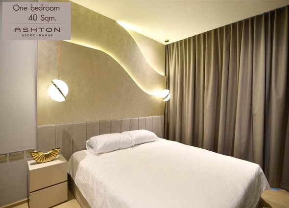 bedroom of ASHTON Asoke – Rama 9