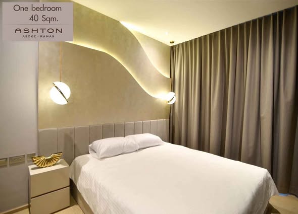 bedroom of ASHTON Asoke – Rama 9