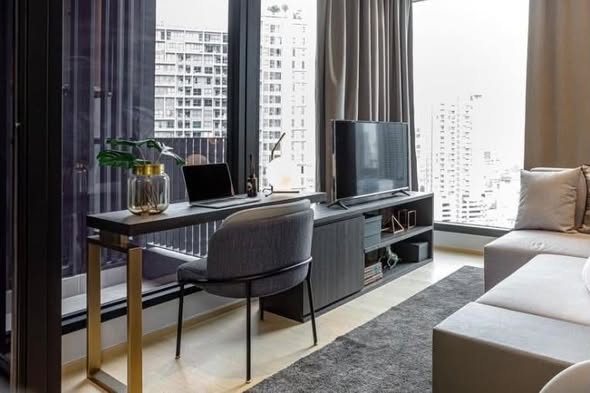 bedroom and living room of ASHTON Asoke – Rama 9
