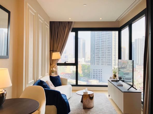 bedroom and living room of ASHTON Asoke – Rama 9