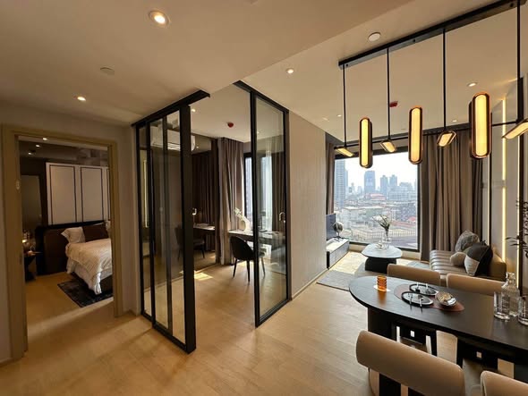 bedroom and living room and room interior of ASHTON Asoke – Rama 9