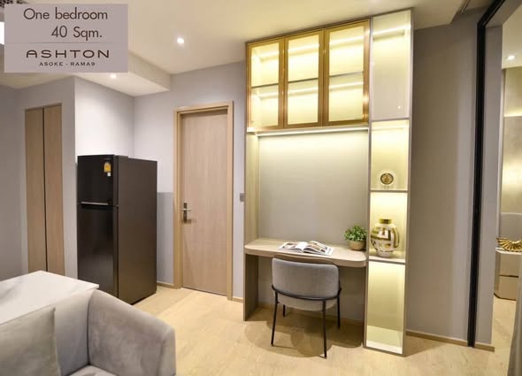 bedroom and room interior of ASHTON Asoke – Rama 9