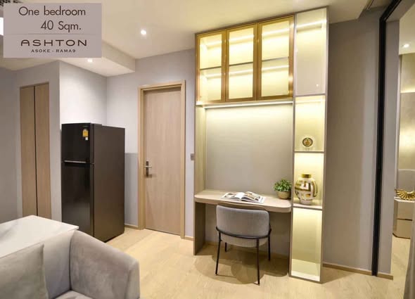 bedroom and room interior of ASHTON Asoke – Rama 9