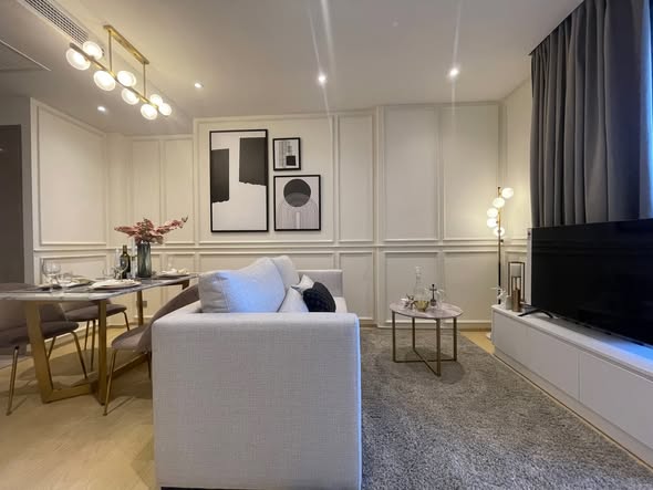 living room of ASHTON Asoke – Rama 9