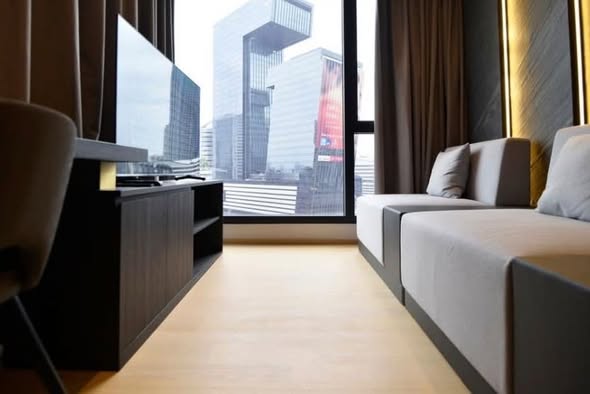 living room and room interior of ASHTON Asoke – Rama 9