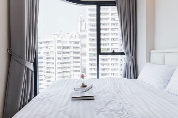 bedroom of Ashton Asoke