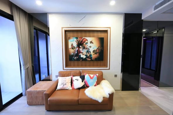 bedroom and living room and room interior of Ashton Asoke
