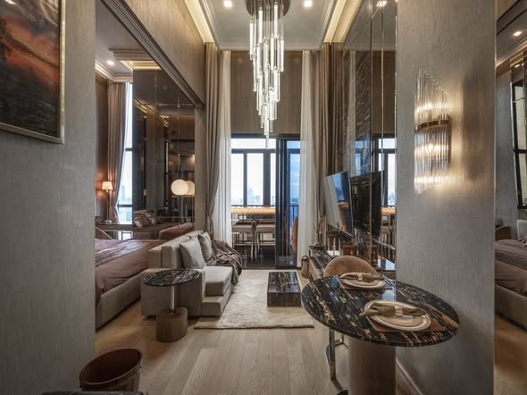 living room of Ashton Asoke
