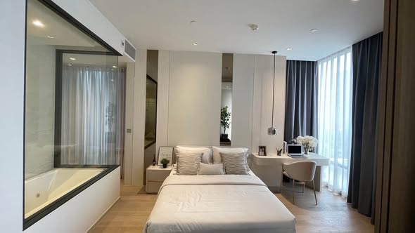bedroom of Ashton Chula-Silom