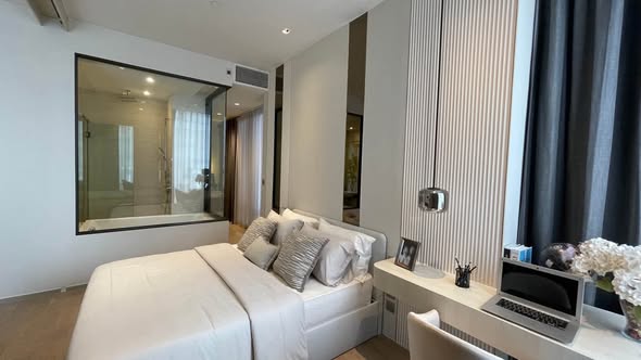 bedroom of Ashton Chula-Silom