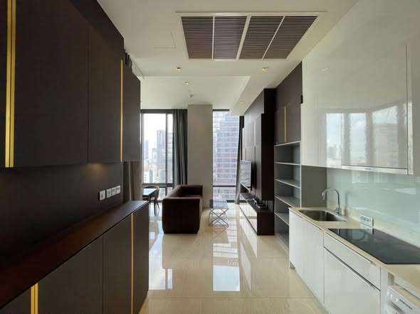 bathroom and kitchen of Ashton Silom