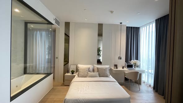 bedroom of Ashton Silom