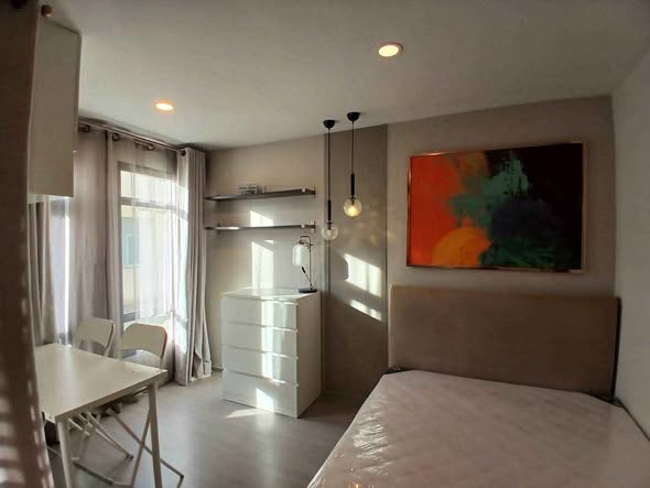bedroom of Aspire Asoke-Ratchada