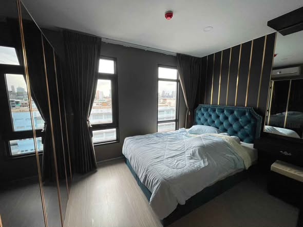 bedroom of Aspire Asoke-Ratchada