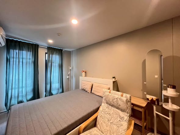 bedroom of Aspire Asoke-Ratchada
