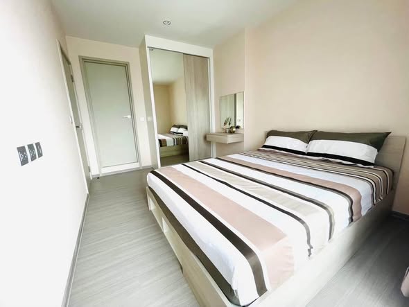 bedroom of แอสปาย เอราวัณ ไพร์ม Aspire Erawan Prime