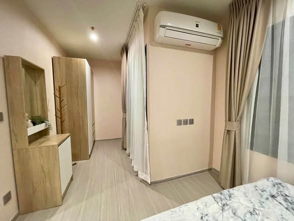 bedroom and room interior of แอสปาย เอราวัณ ไพร์ม Aspire Erawan Prime