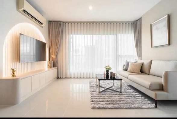 living room and bedroom of Aspire Rama 9