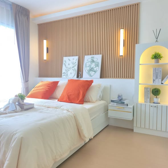 bedroom of Aspire Sathon-Taksin (Brick Zone)