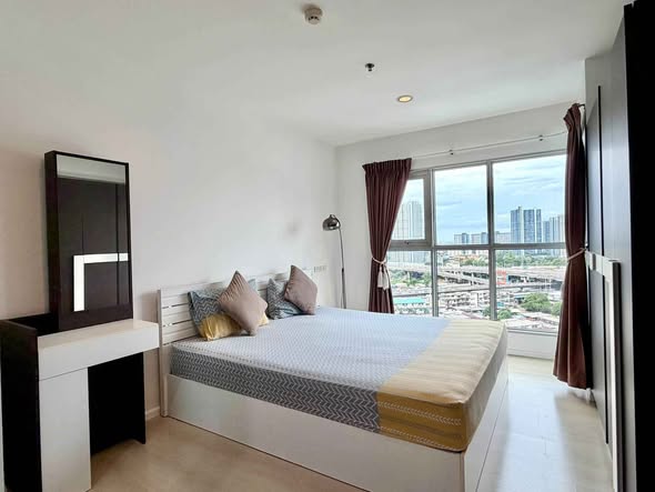 bedroom of Aspire Sathorn-Ratchaphruek