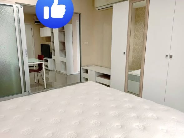 bedroom of Aspire Sukhumvit 48