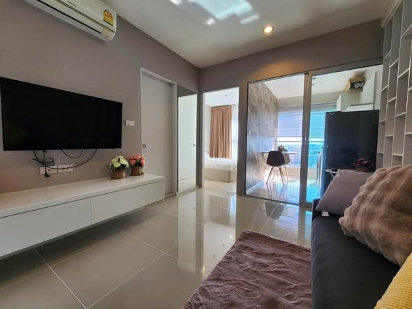 bedroom of Aspire Sukhumvit 48