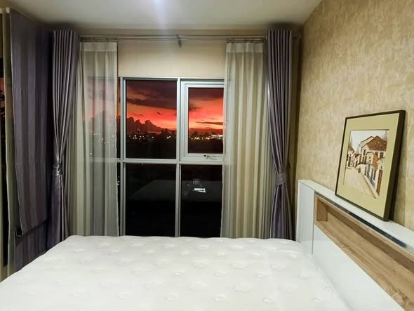 bedroom of Aspire Sukhumvit 48