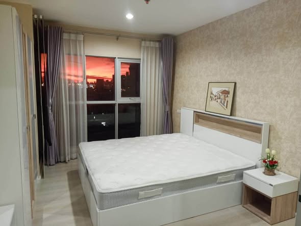 bedroom of Aspire Sukhumvit 48