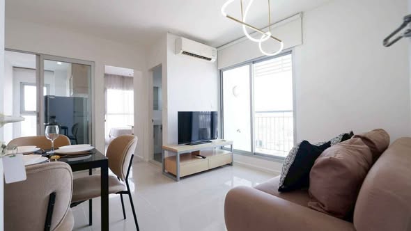 living room of Aspire Sukhumvit 48